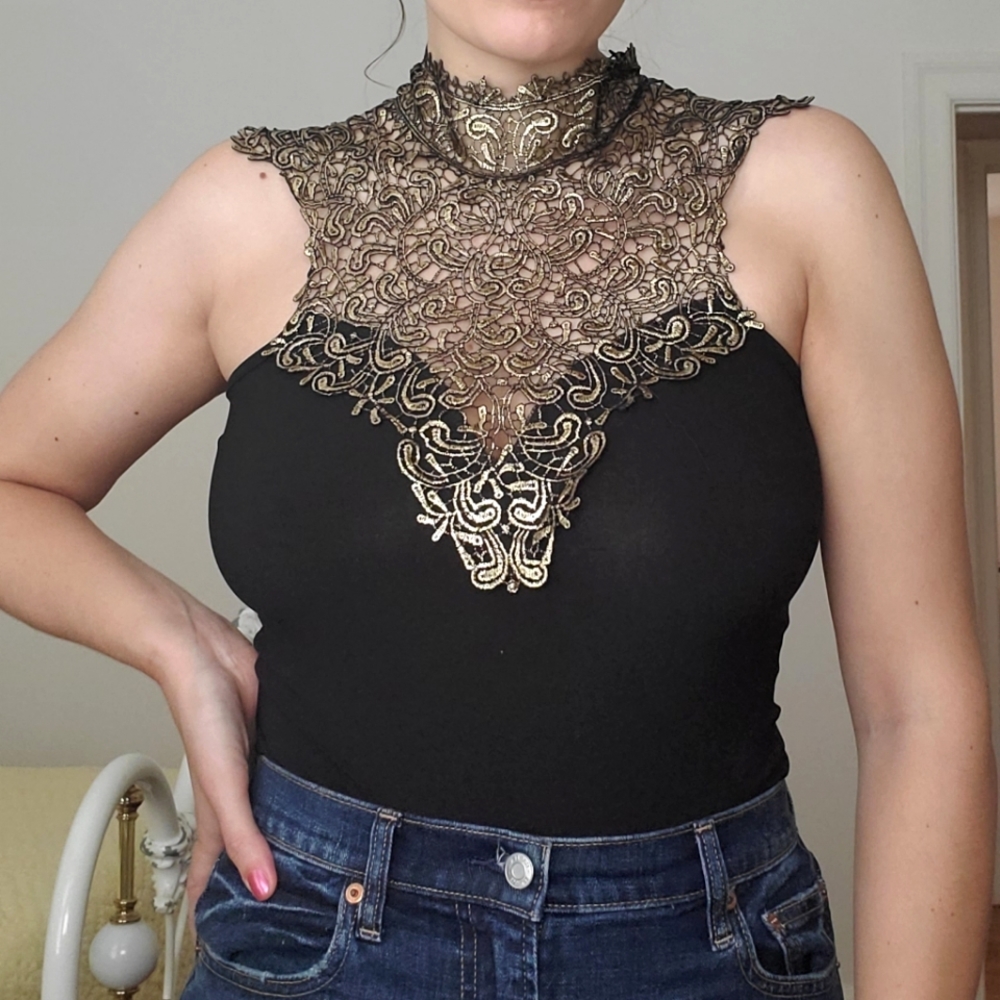 Sassy Black Top